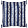 John Robshaw Bansari Lapis Navy Blue Pillow  | Fig Linens and Home Front