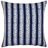 John Robshaw Bansari Lapis Navy Blue Pillow  | Fig Linens and Home Front