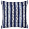 John Robshaw Bansari Lapis Navy Blue Pillow  | Fig Linens and Home Front
