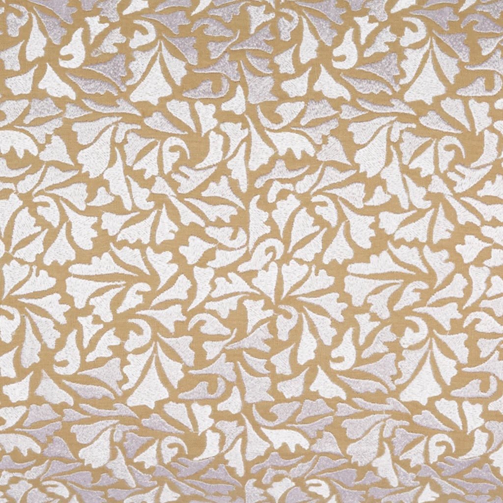 Baine Sand Bolster Pillow - Fabric Swatch- John Robshaw at Fig Linens and Home