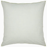 Euro Sham - Cinde Sage Green Organic Cotton | John Robshaw Bedding at Fig Linens and Home