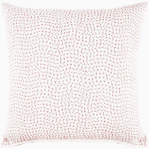 Hand Stitched Lotus Quilted Euro Sham by John Robshaw | Organic Cotton Bedding