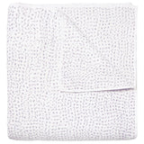 John Robshaw Handstitched Lavender Quilted Coverlet  | Fig Linens and Home 1 