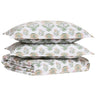 Duvet Covers - John Robshaw Hina Sage Green & Tangerine Bedding at Fig Linens and Home