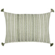 John Robshaw Kidney Lumbar Pillow BhuvSage Green Pillow  | Fig Linens and Home Front
