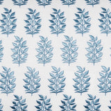 John Robshaw Kidney Lumbar Pillow Jivan Light Indigo Pillow  | Fig Linens and Home Swatch