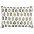 John Robshaw Kidney Lumbar Pillow Jivan Sage Green Pillow  | Fig Linens and Home Front