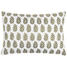 John Robshaw Kidney Lumbar Pillow Jivan Sage Green Pillow  | Fig Linens and Home Front