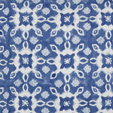 John Robshaw Throw Pillow - Azure Blue Square Pillow at Fig Linens and Home - Textiles Swatch