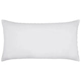 Nalin Light Indigo Blue Bolster Pillow | John Robshaw Textiles Throw Pillow Solid White Reverse