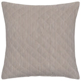 John Robshaw Nandi Coffee Brown Quilted European Square Sham  | Fig Linens and Home
