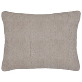 John Robshaw Nandi Coffee Brown Quilted Pillow Sham  | Fig Linens and Home