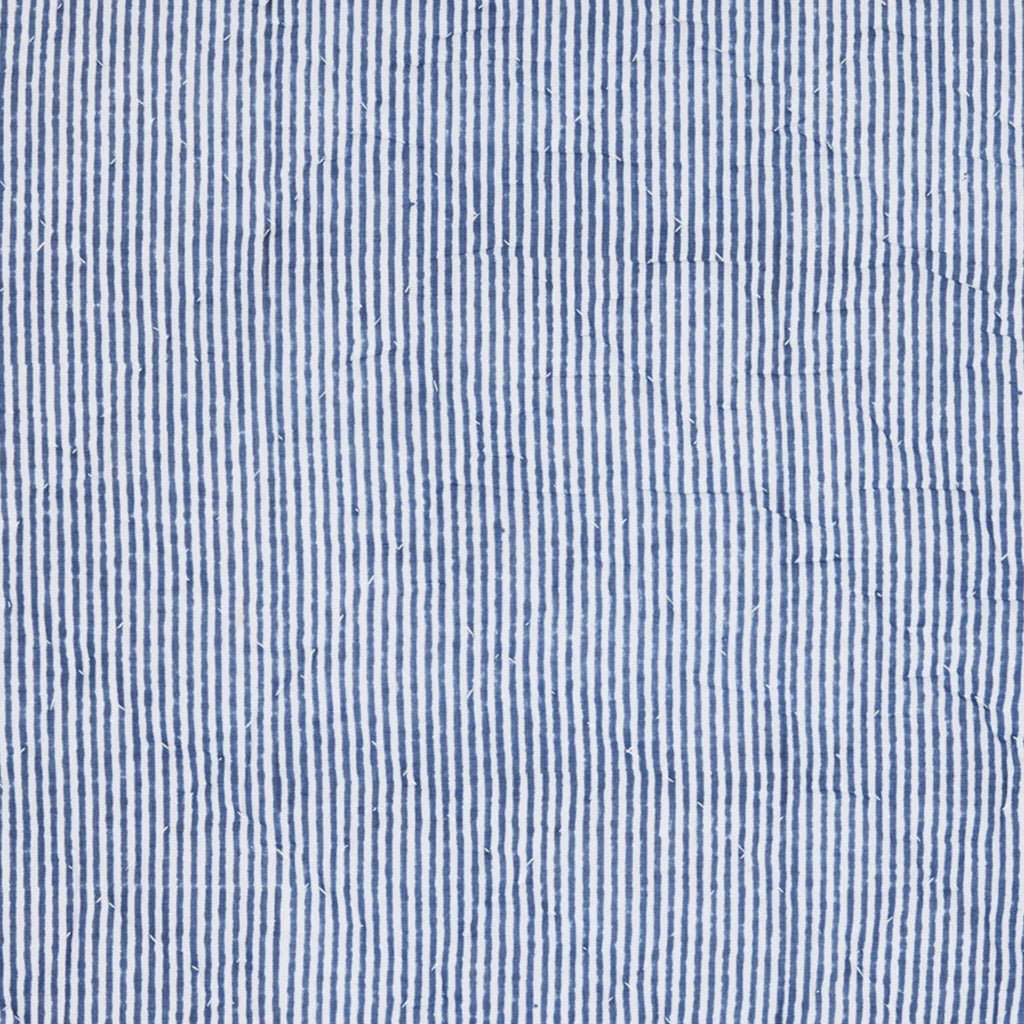 John Robshaw Nandi Indigo Quilts and Shams by John Robshaw - Queen Quilt 92” x 92” Indigo Blue and White at FIG LINENS AND HOME - 7