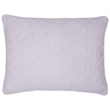 John Robshaw Nandi Lavender Purple Quilted Pillow Sham  | Fig Linens and Home