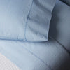 Nandi Light Indigo Blue Striped Bed Sheets  - John Robshaw Bedding at Fig Linens and Home - Shown on Bed
