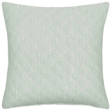 John Robshaw Nandi Sage Green Quilted Textiles Swatch  | Fig Linens and Home