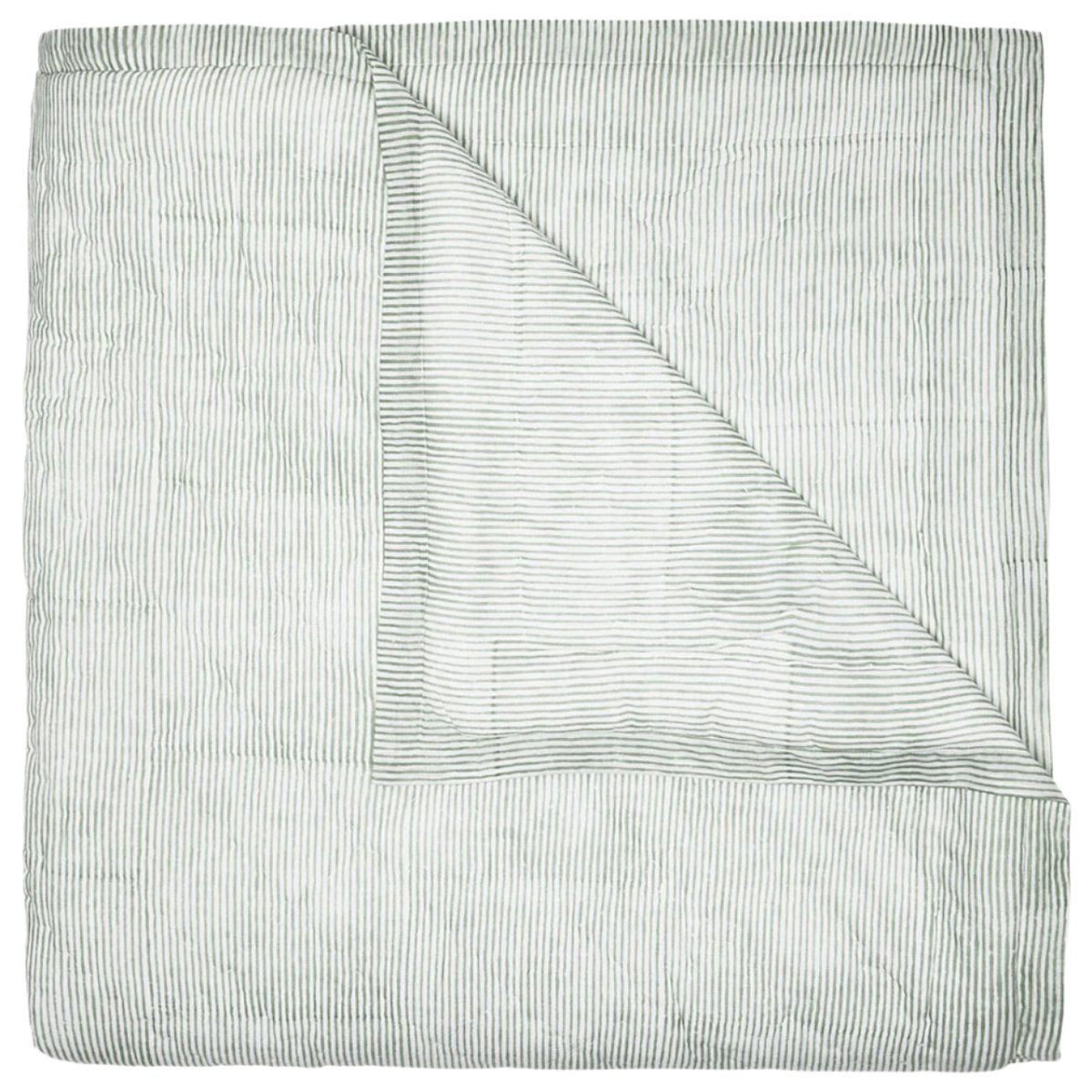 John Robshaw Nandi Sage Green Quilts  | Fig Linens and Home 1