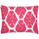 John Robshaw Poppy Azalea CottonQuilted Sham Front  | Fig Linens and Home