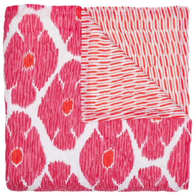 John Robshaw Poppy Azalea Cotton Quilt Bedding  | Fig Linens and Home 1