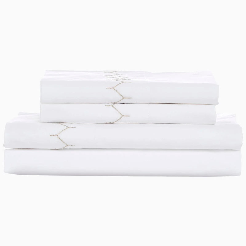 Stitched Sand Sheet Sets - John Robshaw at Fig Linens and Home 