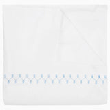 Anketi Light Indigo Border Organic Sham by John Robshaw