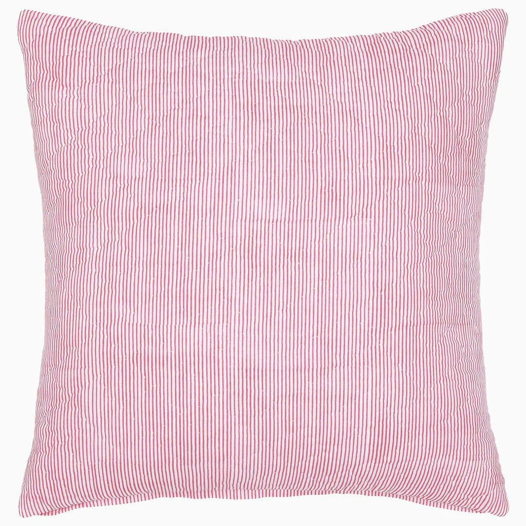 Euro Sham - John Robshaw Nandi Azalea Quilted Bedding at Fig Linens and Home