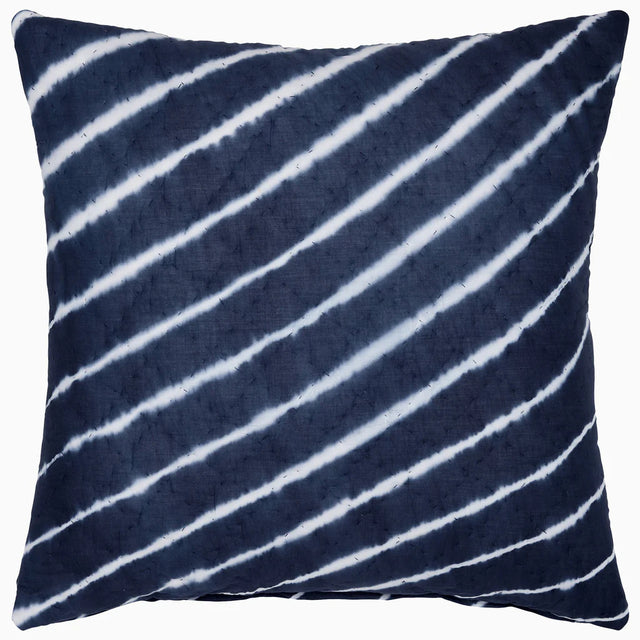 Euro Sham - Sagar Indigo Pillow Shams | John Robshaw Textiles Tie-Dye Bedding at Fig Linens and Home