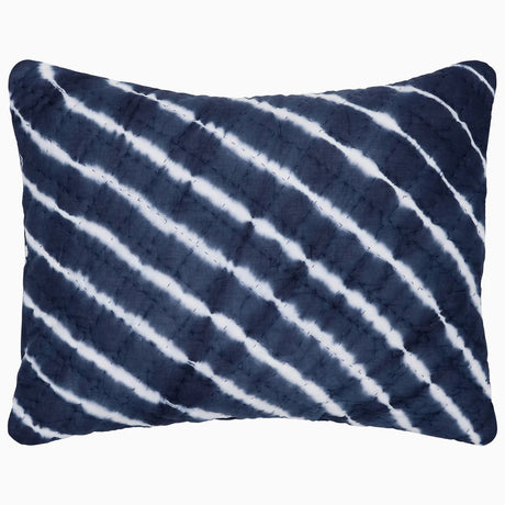 Pillow Sham - Sagar Indigo Pillow Covers | John Robshaw Textiles Tie-Dye at Fig Linens and Home