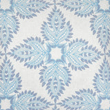 Verdin Lapis Euro Pillow Swatch of Fabric | John Robshaw at Fig Linens and Home