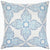 Verdin Lapis Euro Pillow by John Robshaw | Fig Linens and Home