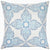 Verdin Lapis Euro Pillow by John Robshaw | Fig Linens and Home