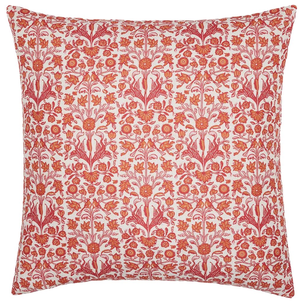 John Robshaw Zuber Azalea Outdoor Pillow  | Fig Linens and Home 1