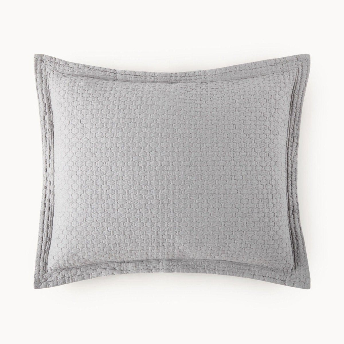 Peacock Alley Juliet Slate Matelasse Pillow Sham | Fig Linens and Home