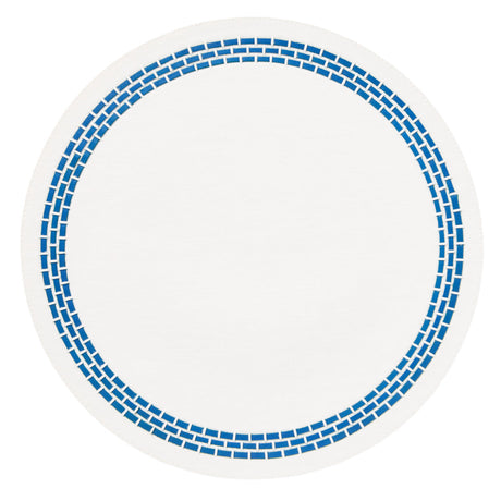 June Blue Placemat Detail 3 | Mode Living at Fig Linens and Home