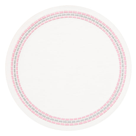 June Pink Placemat Detail 3 | Mode Living at Fig Linens and Home