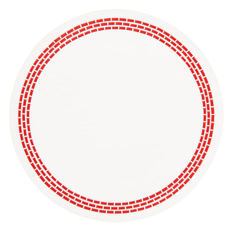 June Red Placemat Detail 3 | Mode Living at Fig Linens and Home