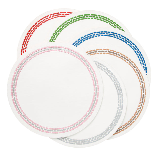 June Red Placemat Lifestyle | Mode Living at Fig Linens and Home