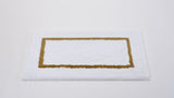 Flat Karat 27x47 Gold 800 Bath Rug by Abyss at Fig Linens and Home