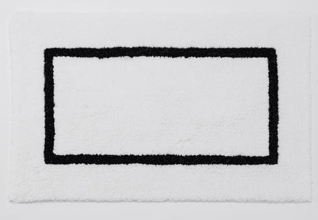 Karat 27x47 Black 990 Bath Rug by Abyss at Fig Linens and Home