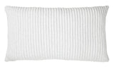 Charlton Cotton Jersey Channel Quilt Shams by Orchids Lux Home - White King Sham