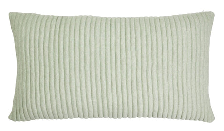 Charlton Cotton Jersey Channel Quilt Shams by Orchids Lux Home - Green King Sham