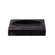 Soap Dish - Kassatex Athenas Black and Gold Marble Bath Accessories at Fig Linens and Home
