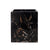 Wastebasket - Kassatex Athenas Black and Gold Marble Bath Accessories at Fig Linens and Home