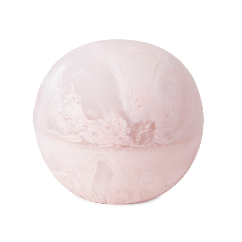 Cotton Jar - Luna Pale Pink Bath Accessories by Kassatex at Fig Linens and Home
