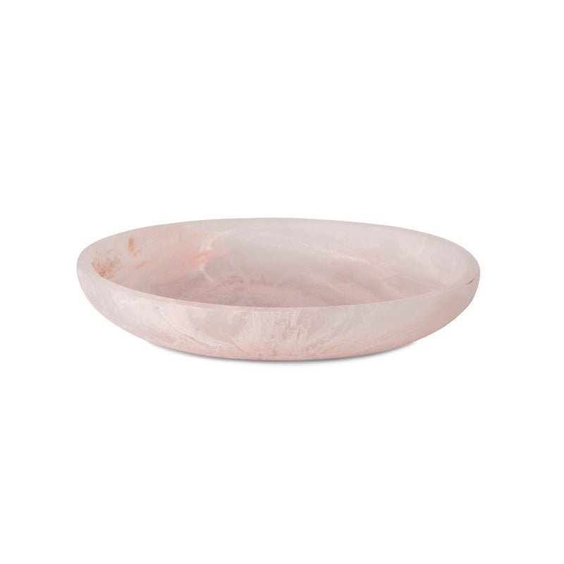 Soap dish - Luna Pale Pink Bath Accessories by Kassatex at Fig Linens and Home