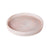 Round Tray - Luna Pale Pink Bath Accessories by Kassatex at Fig Linens and Home