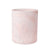 Wastebasket - Luna Pale Pink Bath Accessories by Kassatex at Fig Linens and Home