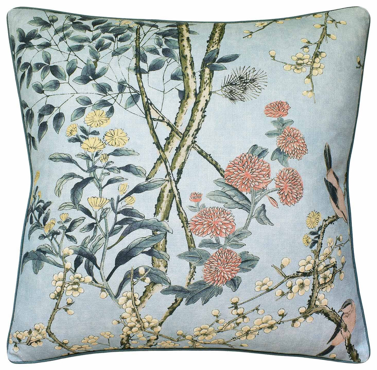 Katsura Mist Decorative Pillow - Throw Pillow by Ryan Studio made from Thibaut Fabrics