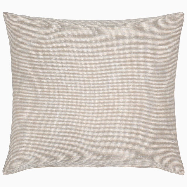 Evani Woven Natural King Euro by John Robshaw at Fig Linens and Home - 1