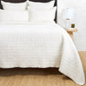 Pom Pom at Home Owen - Cream - King Coverlet at Fig Linens and Home